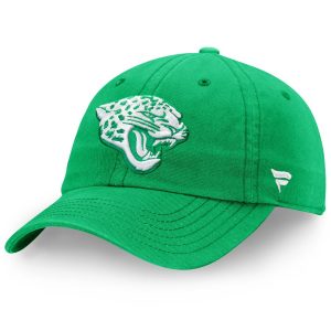 Jacksonville Jaguars St. Patrick’s Day Fundamental II Adjustable Hat