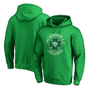 Jacksonville Jaguars Kelly Green St. Patrick’s Day Luck Tradition Pullover Hoodie